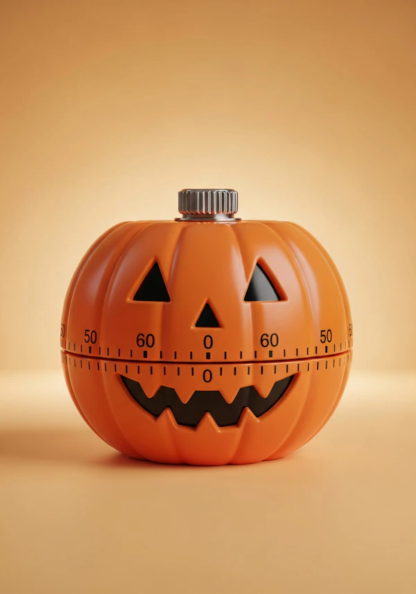 Halloween Timer Close-Up