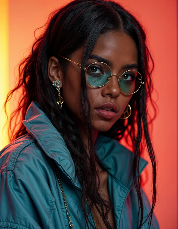 Stylish Woman Portrait