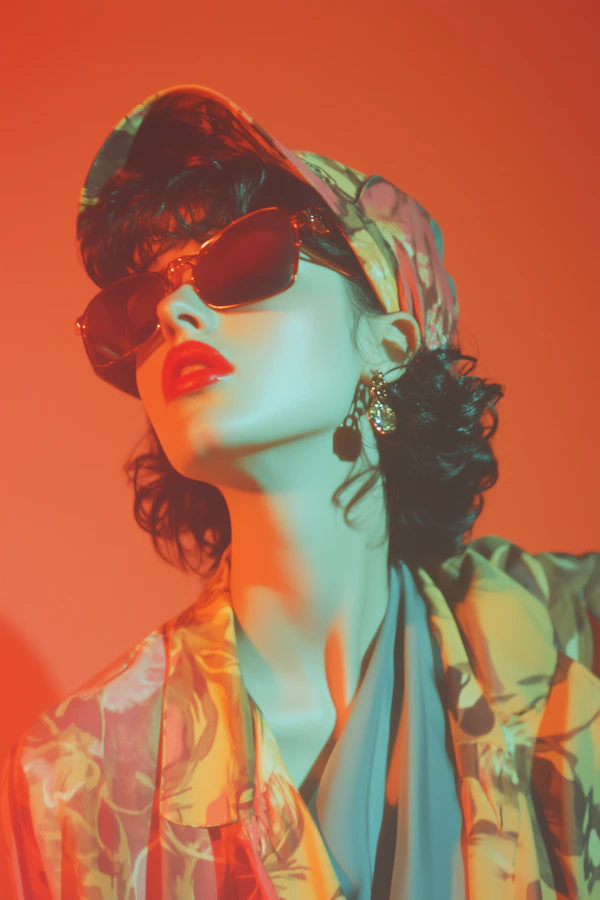 Stylish Individual with Sunglasses