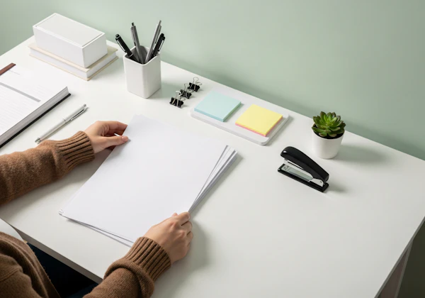 Minimalist Workspace