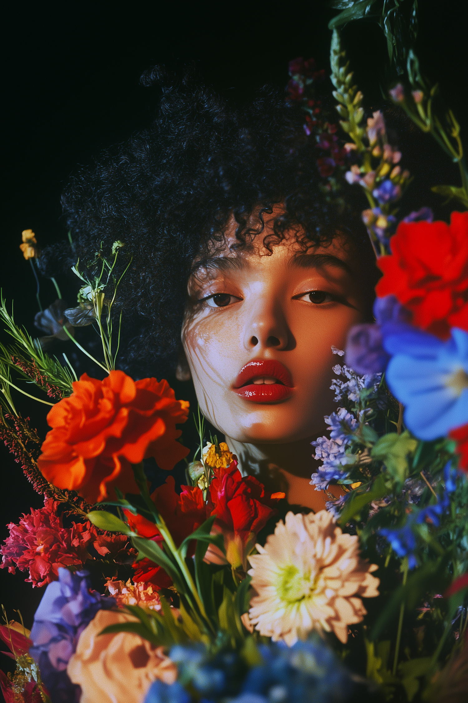 Floral Portrait Beauty