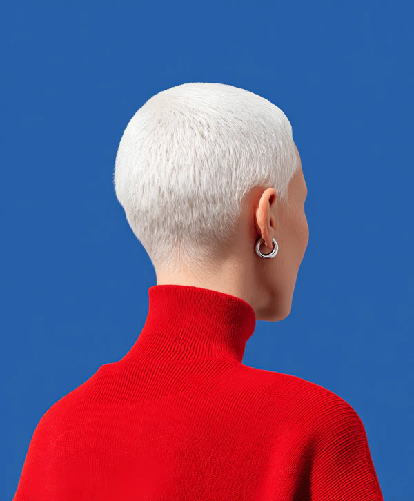Red Sweater Portrait
