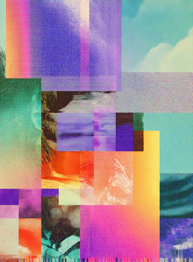 Retro-Futuristic Collage
