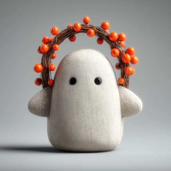Ghost Figurine Decor