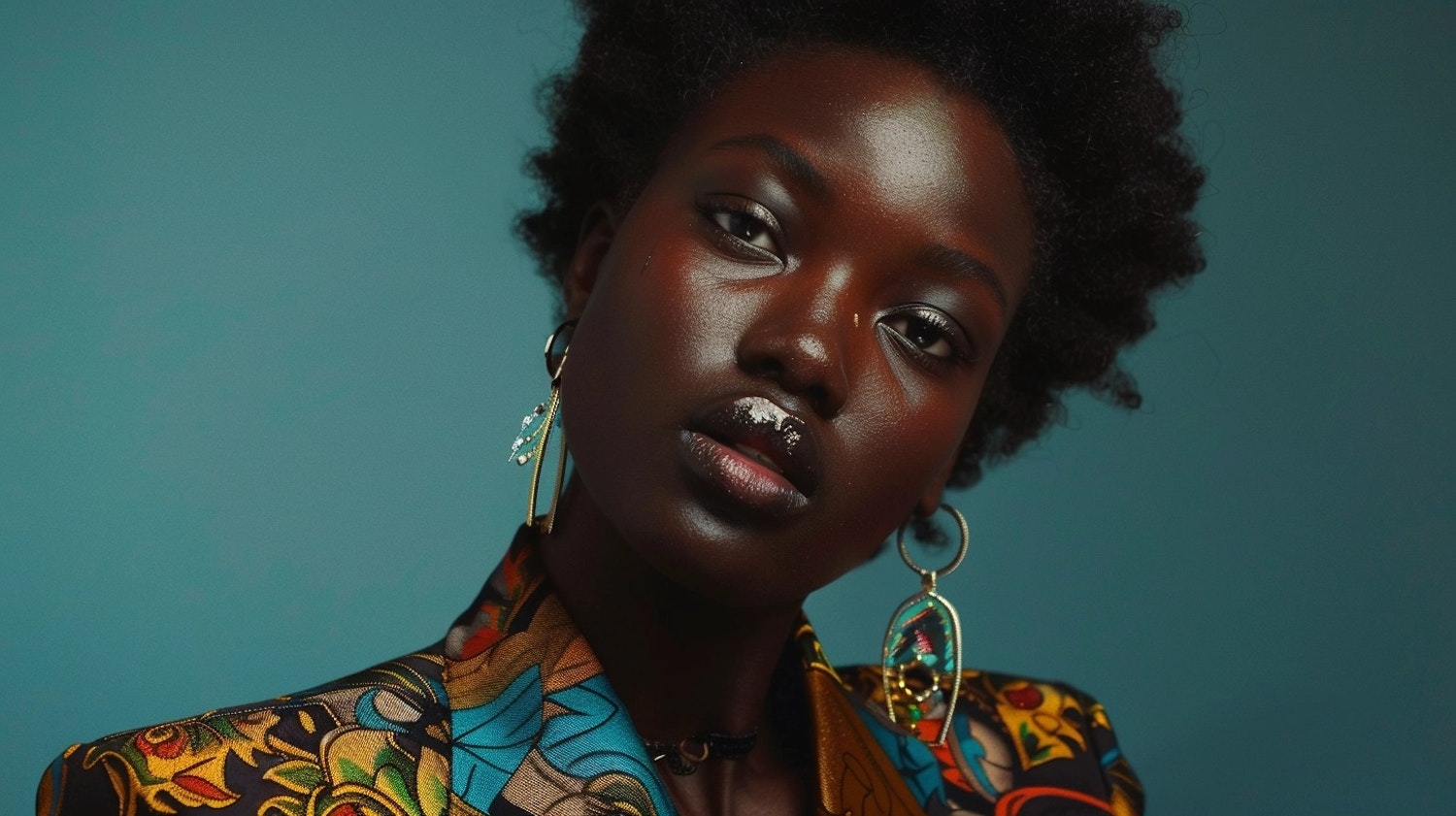 Serene Portrait of a Young Woman