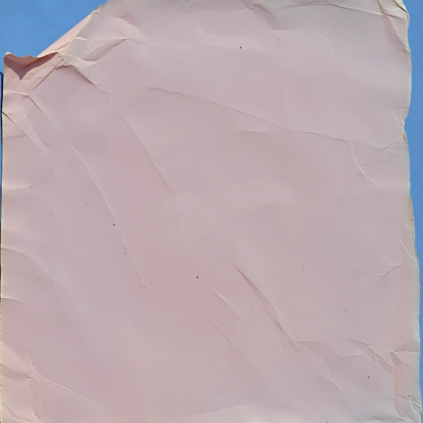 Crumpled Pink Paper
