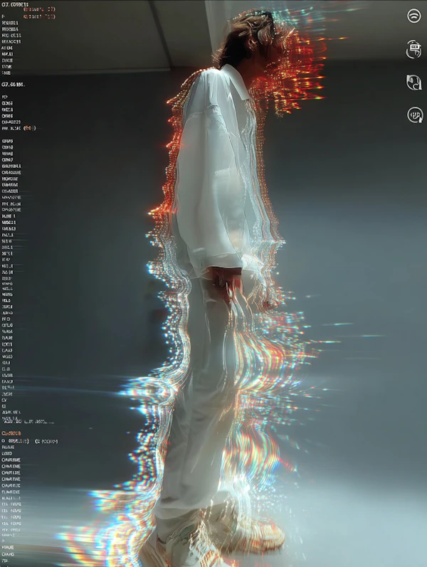 Glitch Art Portrait