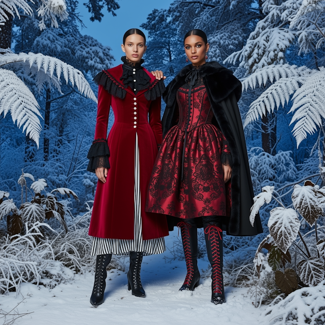 Victorian Winter Elegance
