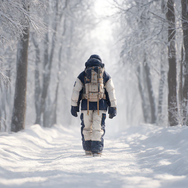Winter Path Stroll