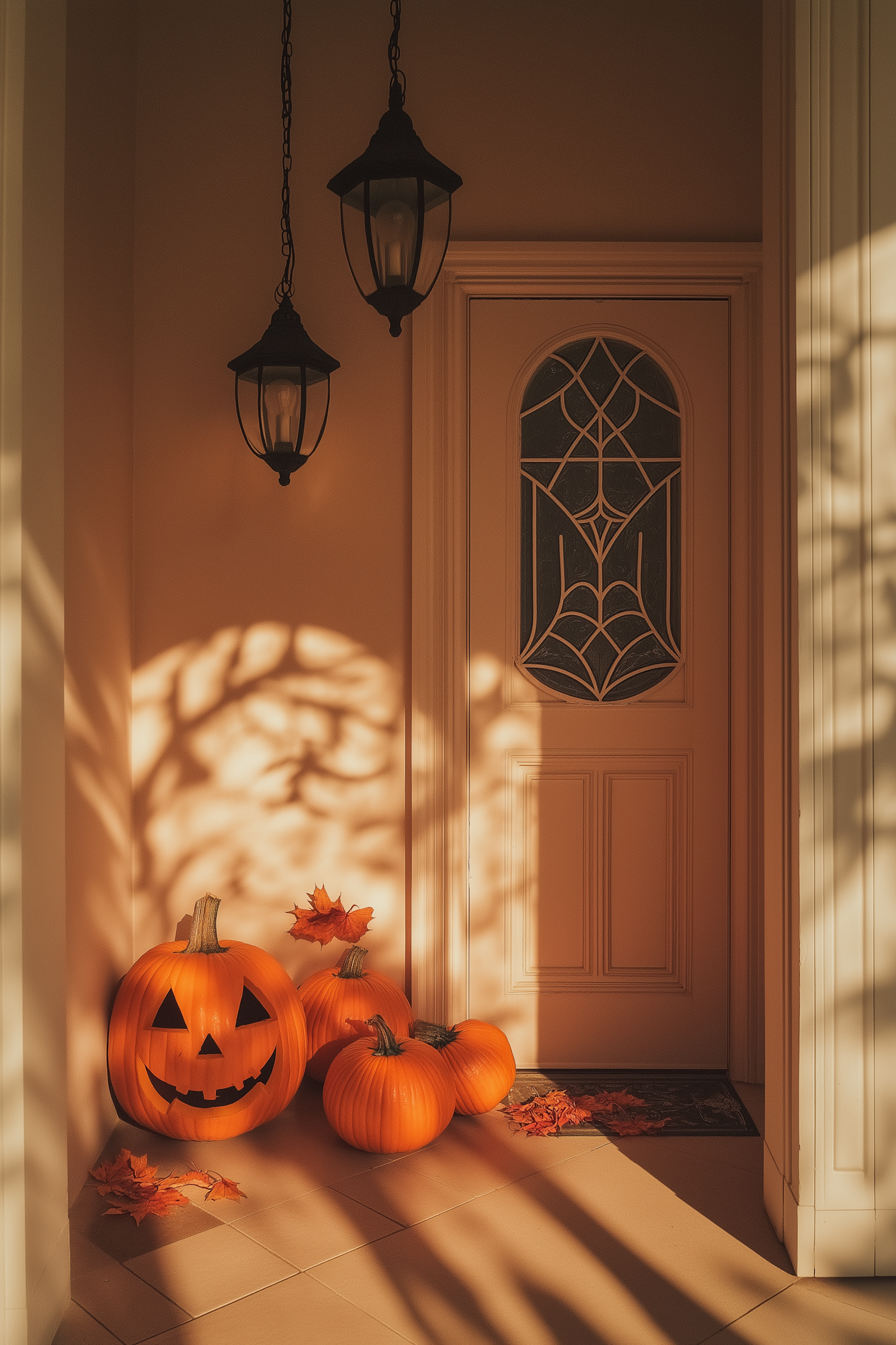 Festive Halloween Entrance