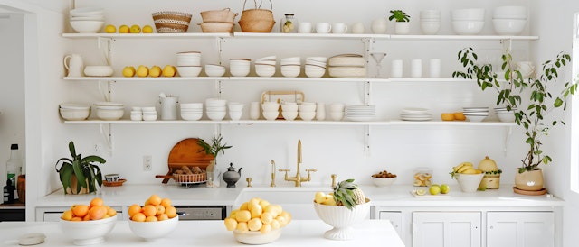 Minimalist Bright Kitchen