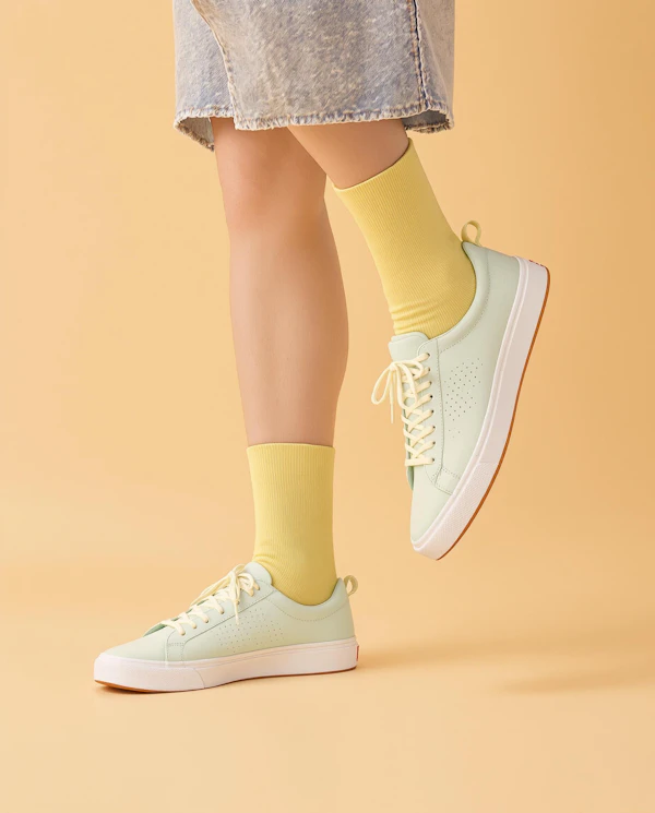 Stylish Sneakers Close-Up