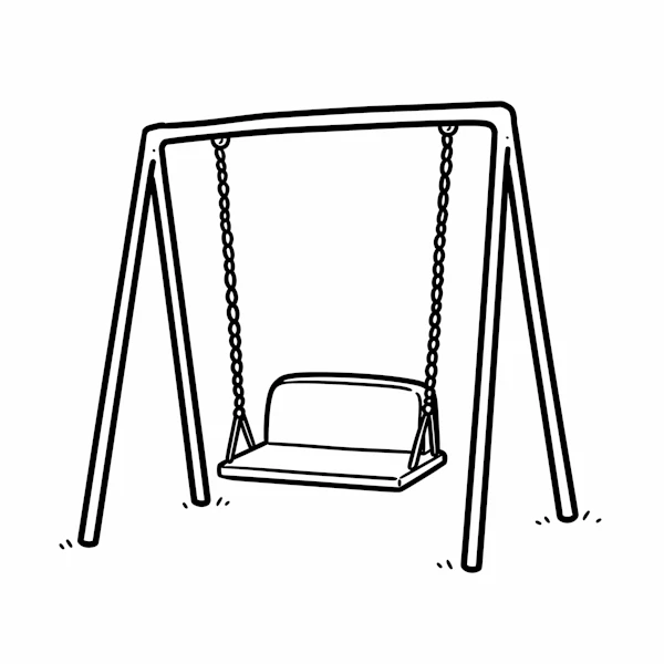 Minimalist Swing Set