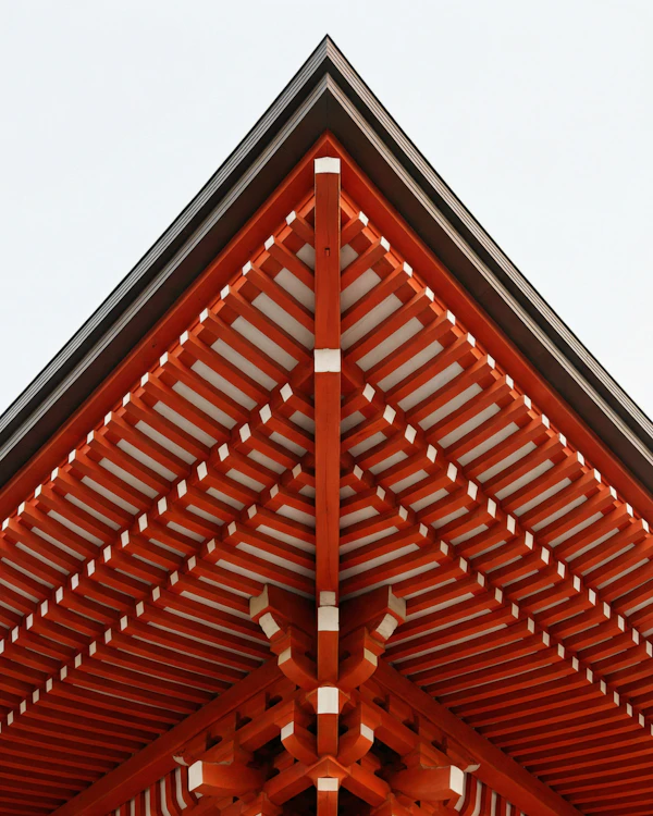 Japanese Temple Roof