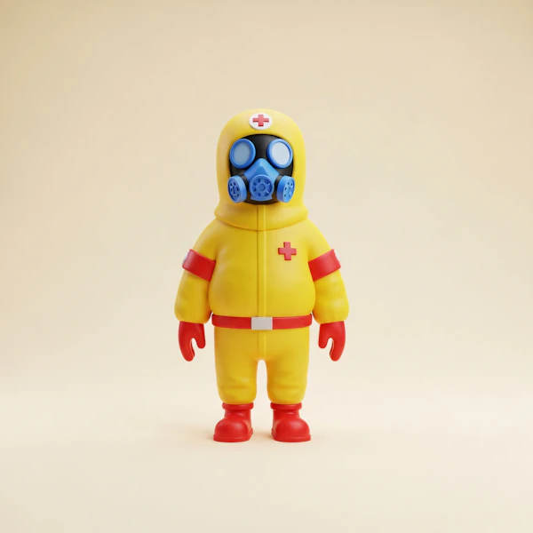 Hazmat Suit Figure