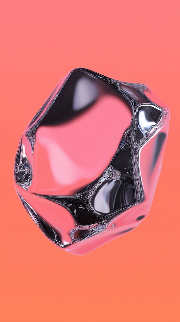 Abstract Glass Object