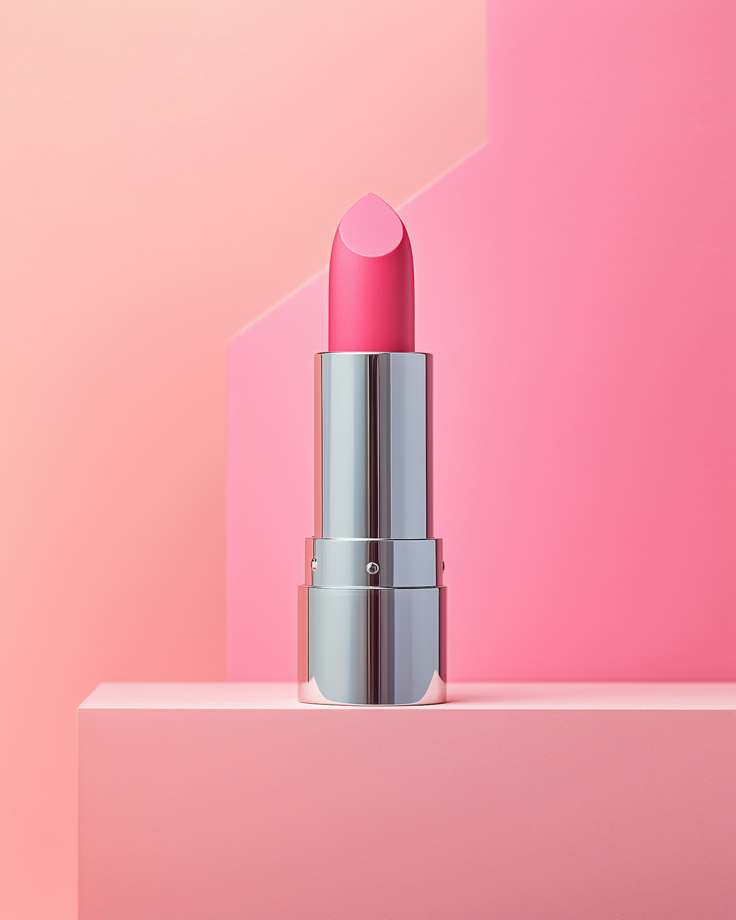 Vibrant Pink Lipstick