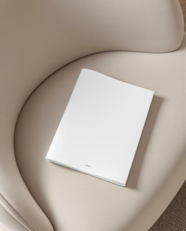 Minimalist Booklet Display