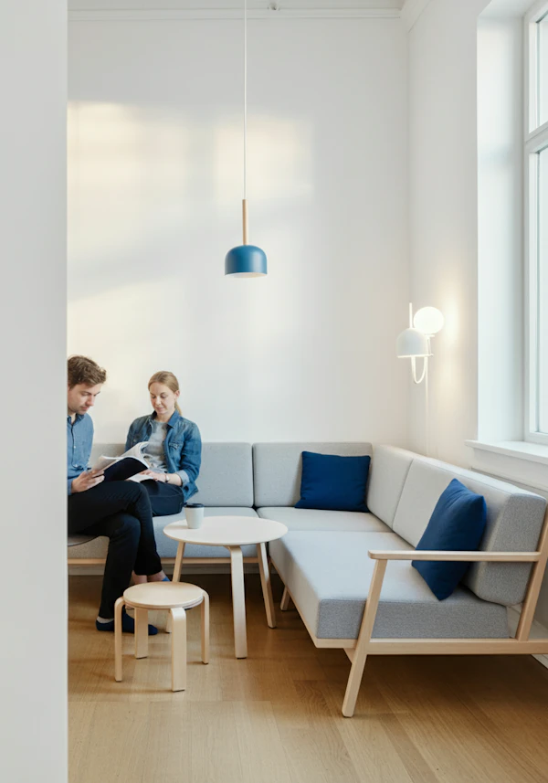 Modern Living Room Scene