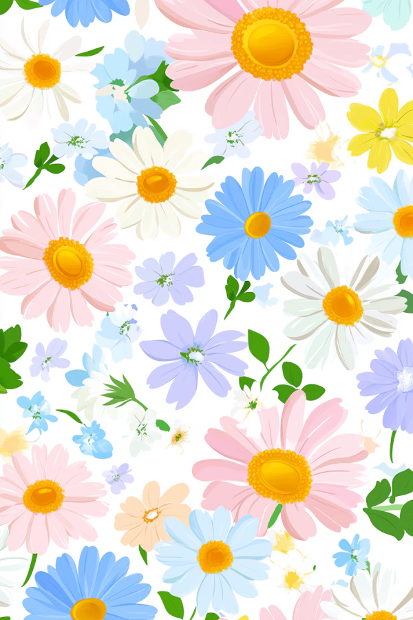 Vibrant Floral Illustration