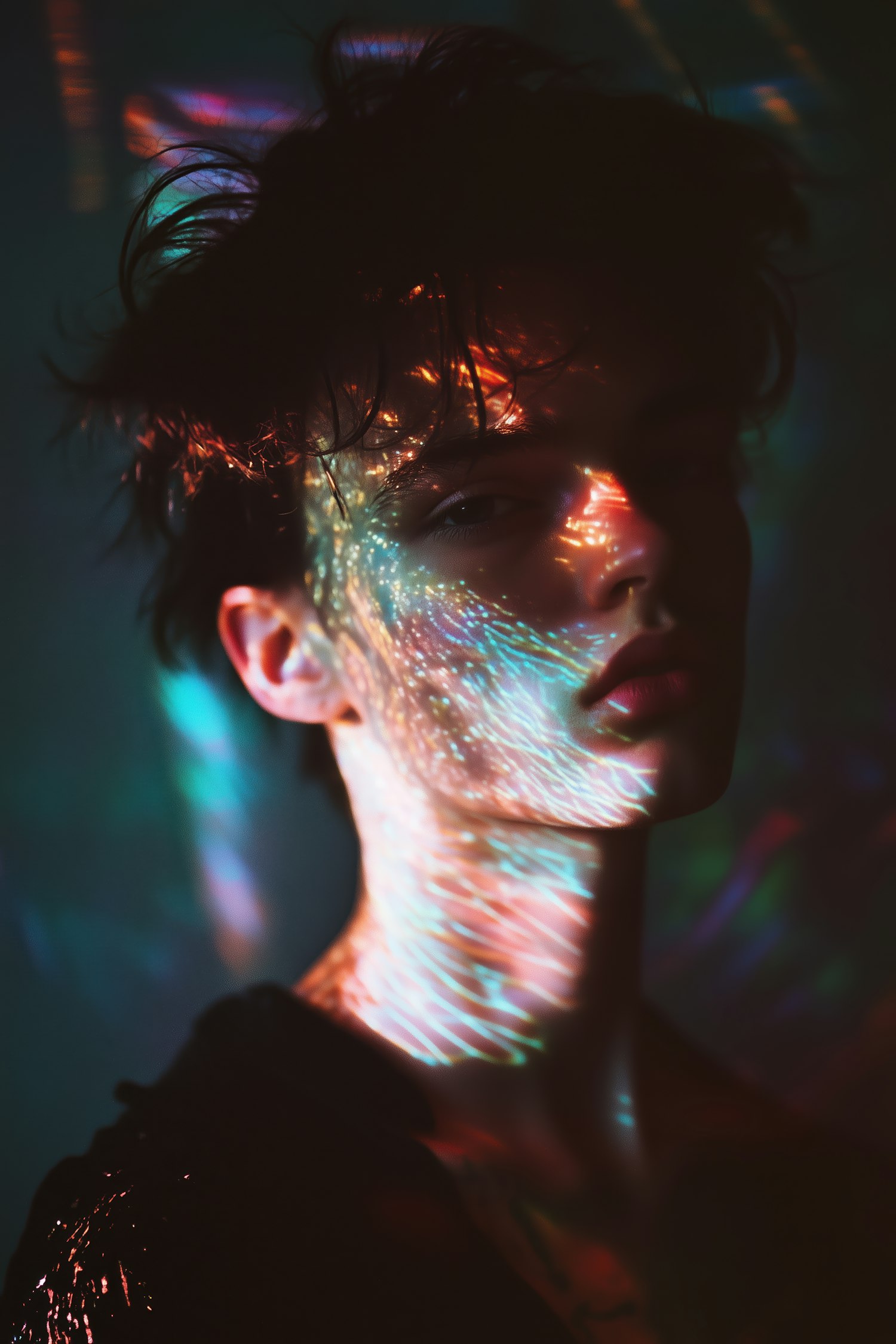 Ethereal Light Play Portrait