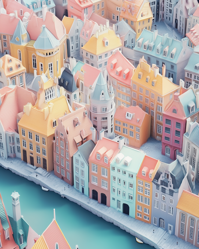 Whimsical Canal City