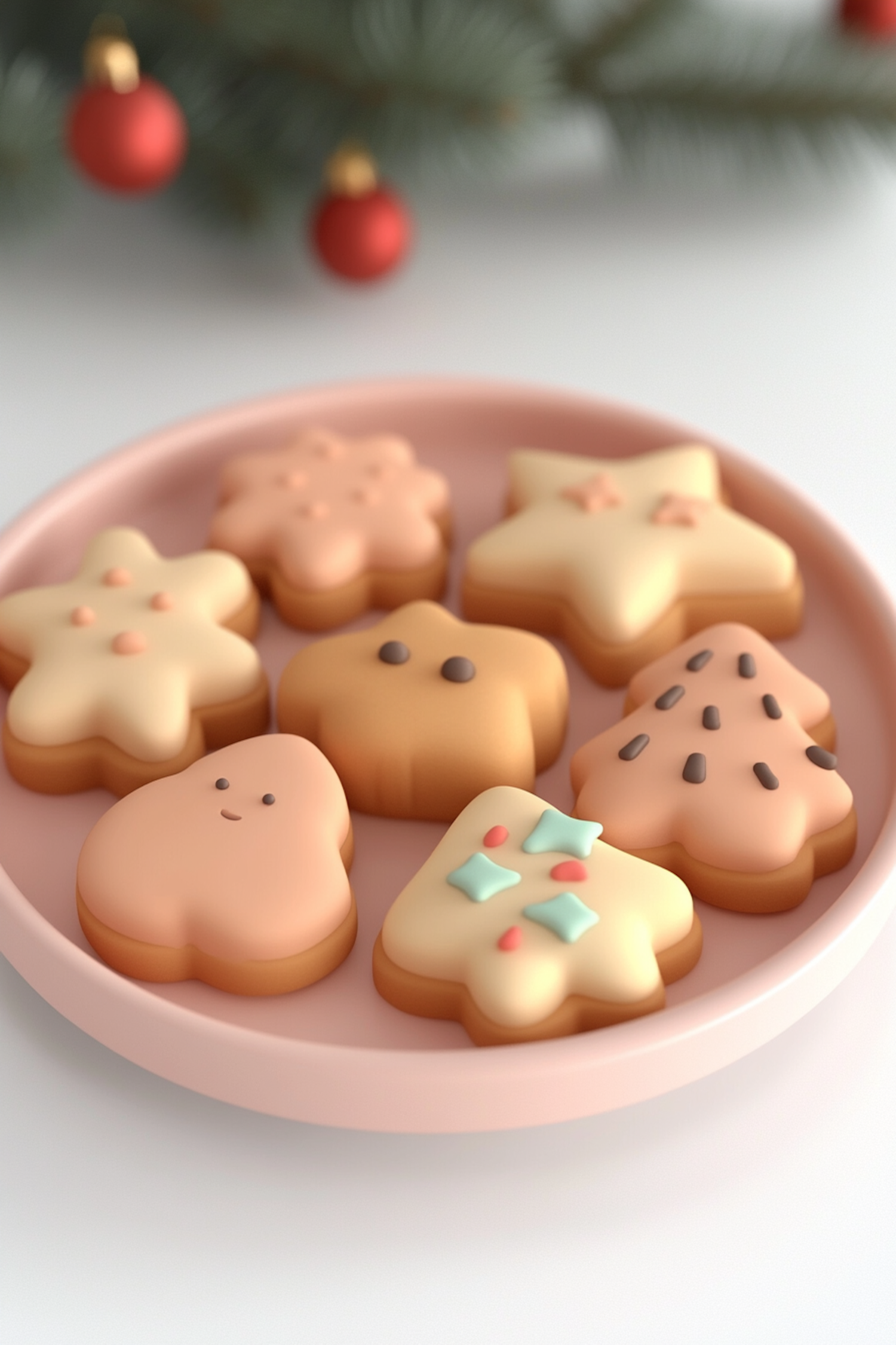 Festive Holiday Cookies