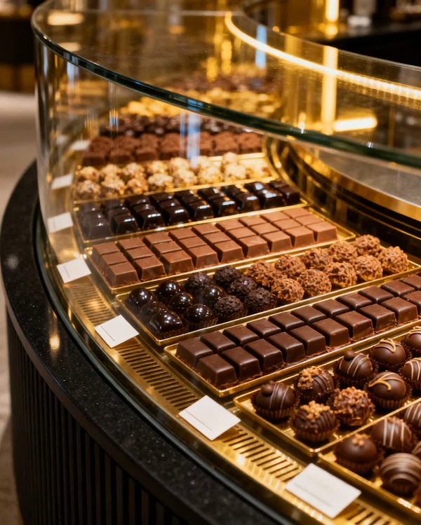 Luxurious Chocolate Display