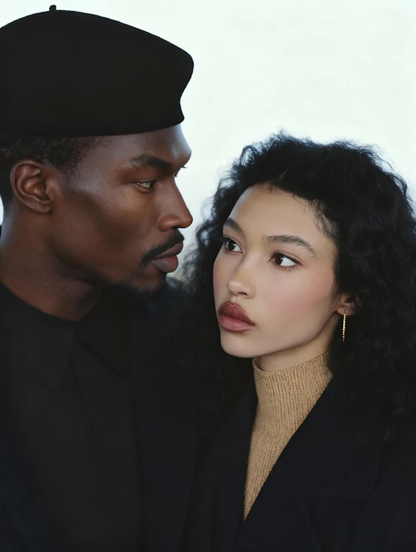 Portrait of Two People