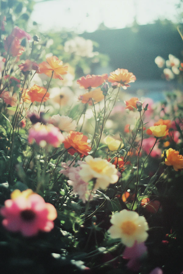 Vibrant Garden Scene