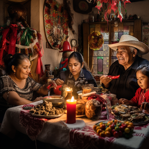 Multigenerational Family Feast