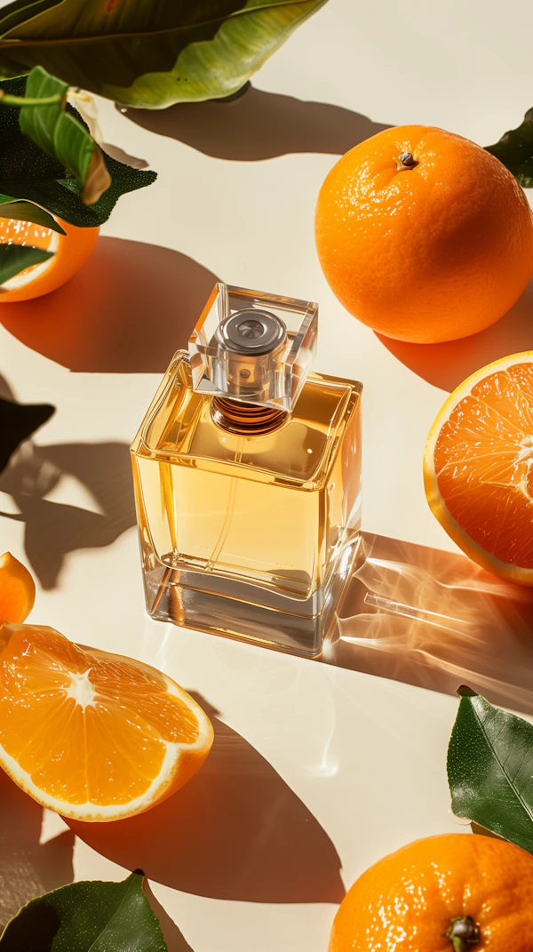 Citrus Perfume Display