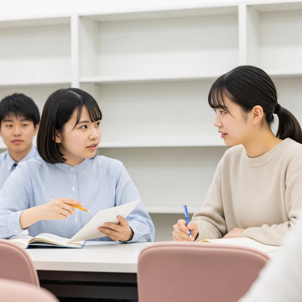 Classroom Discussion Scene