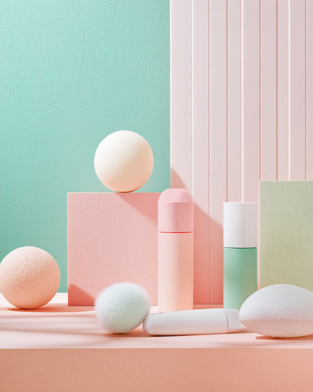 Minimalist Pastel Arrangement