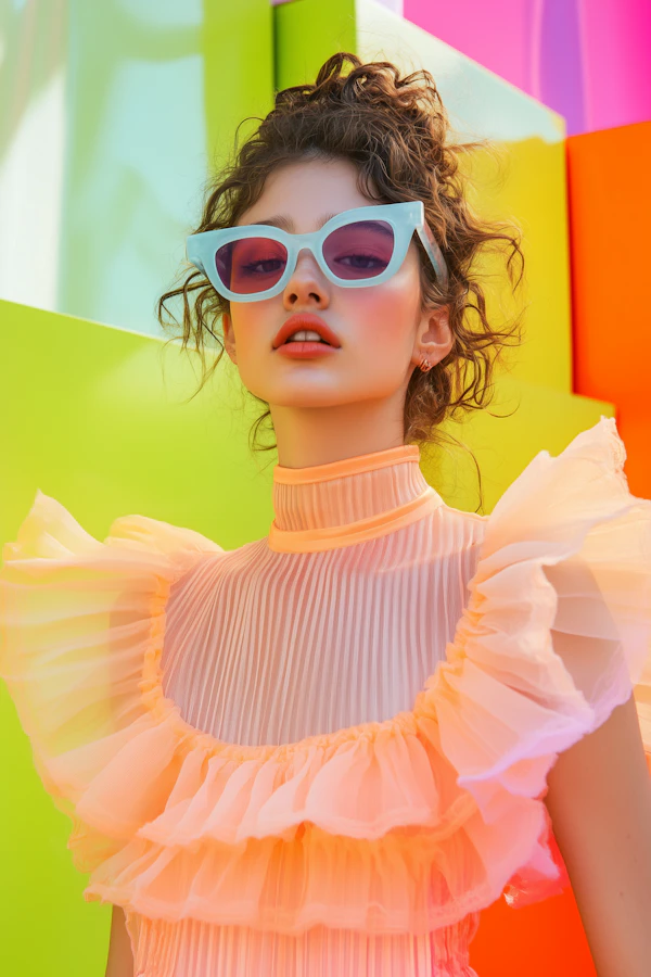 Retro Whimsical Portrait
