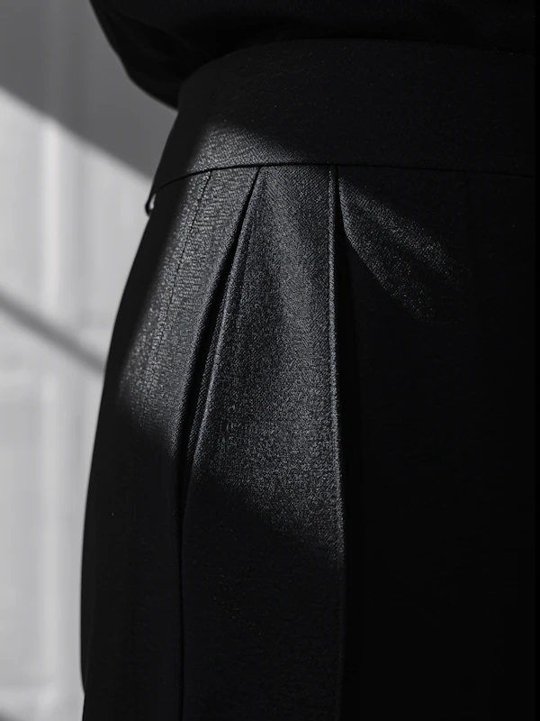 Elegant Black Fabric