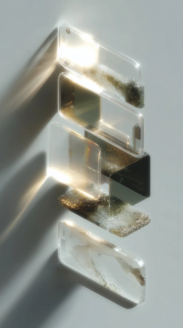 Ethereal Glass Panels