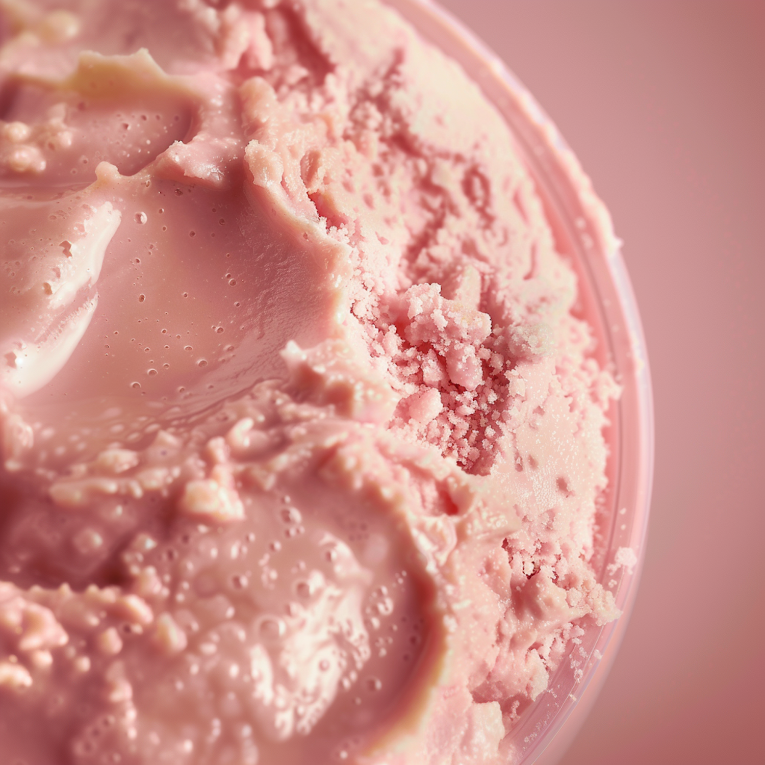 Close-up of Pink Dessert