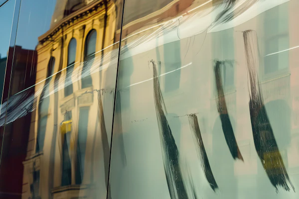 Reflection of Historic Building