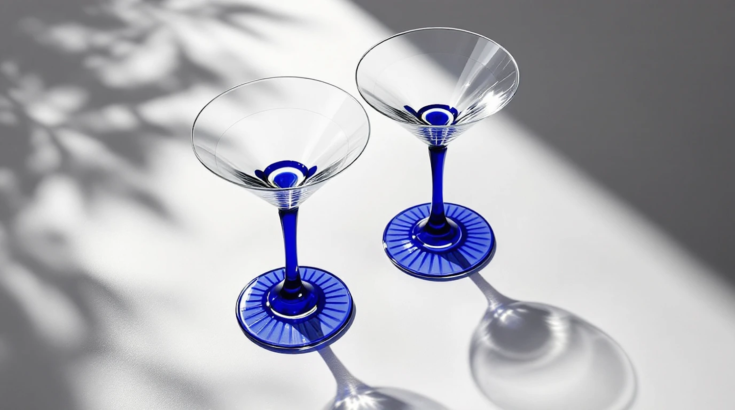 Elegant Martini Glasses