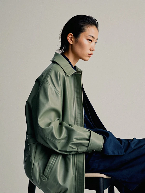 Minimalist Fashion Pose