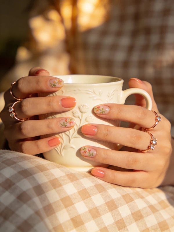 Floral Mug and Rings