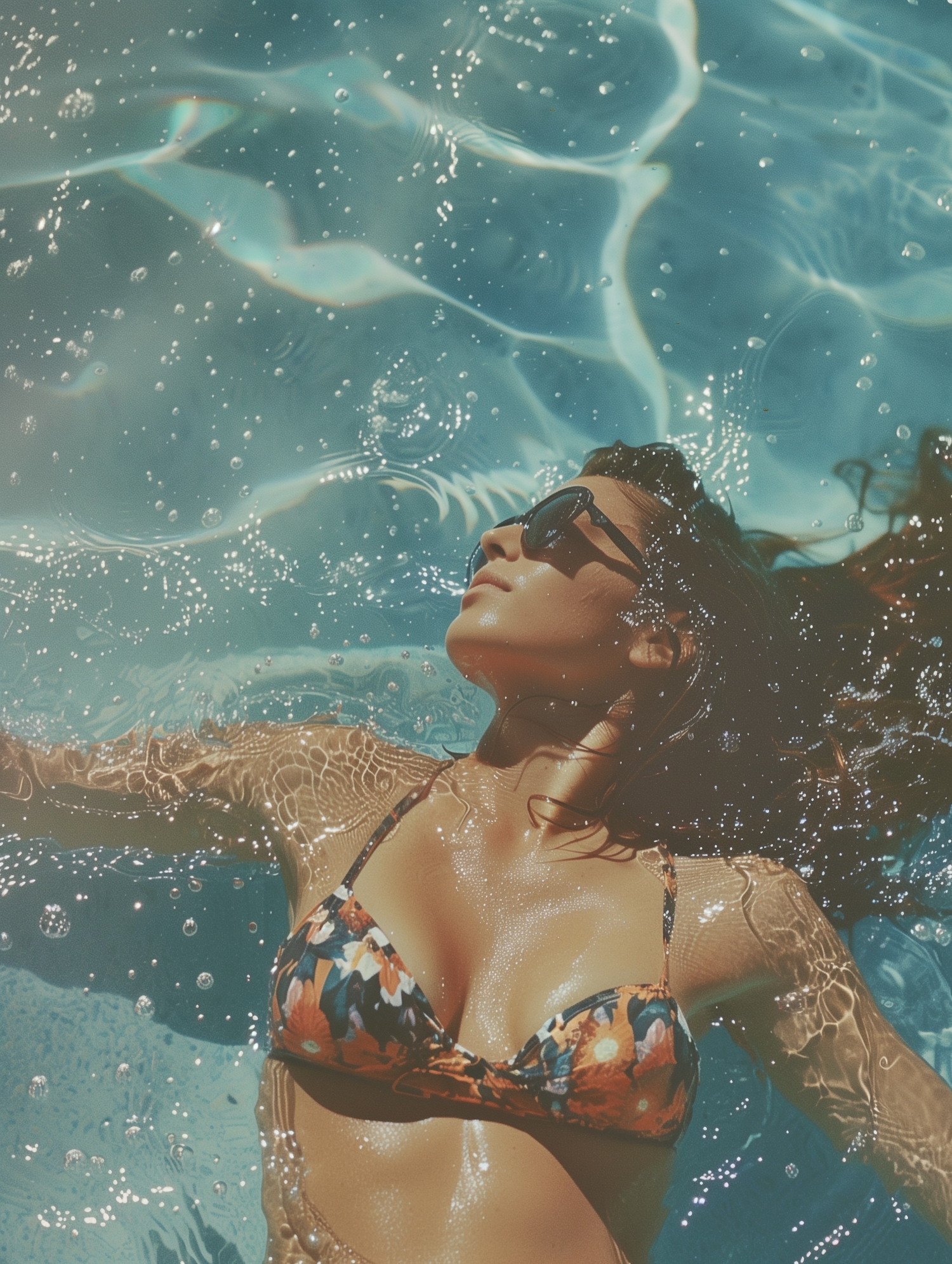 Serene Pool Relaxation