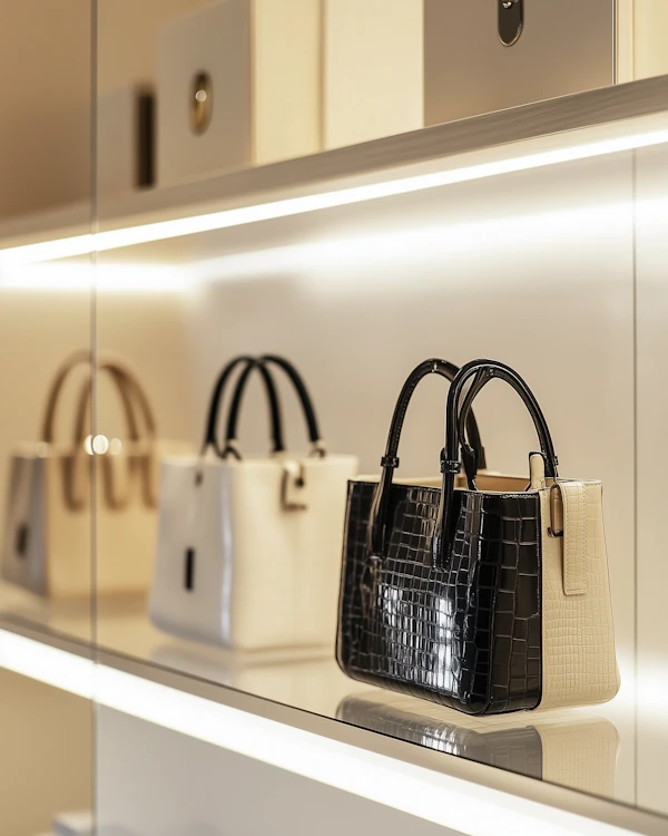 Luxury Handbag Display