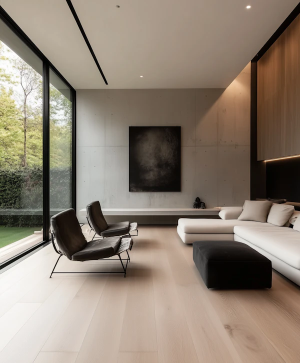 Modern Minimalist Living Room