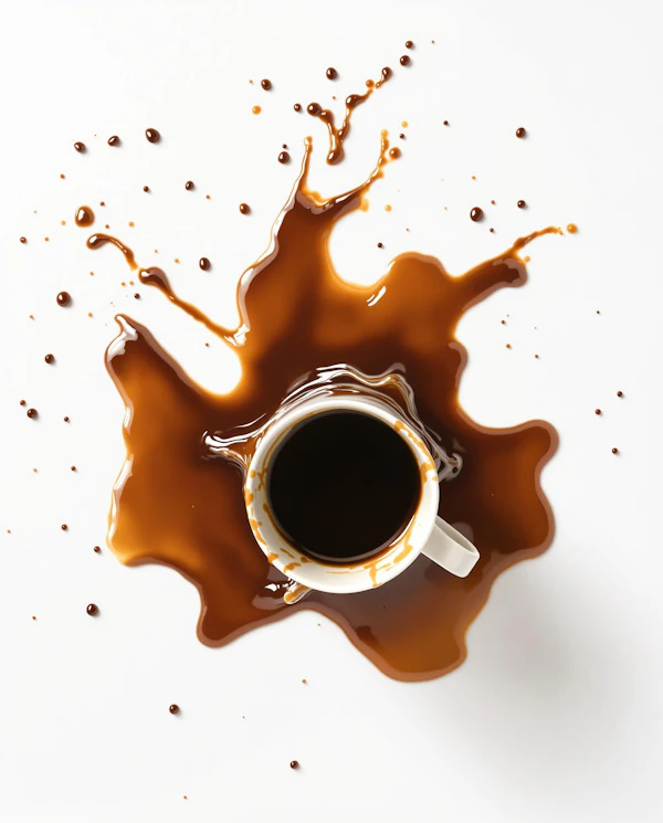 Coffee Splash Art