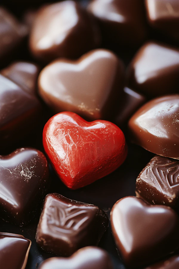 Heart-Shaped Chocolates