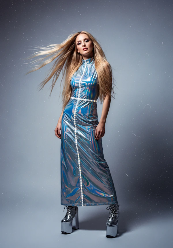 Futuristic Fashion Pose
