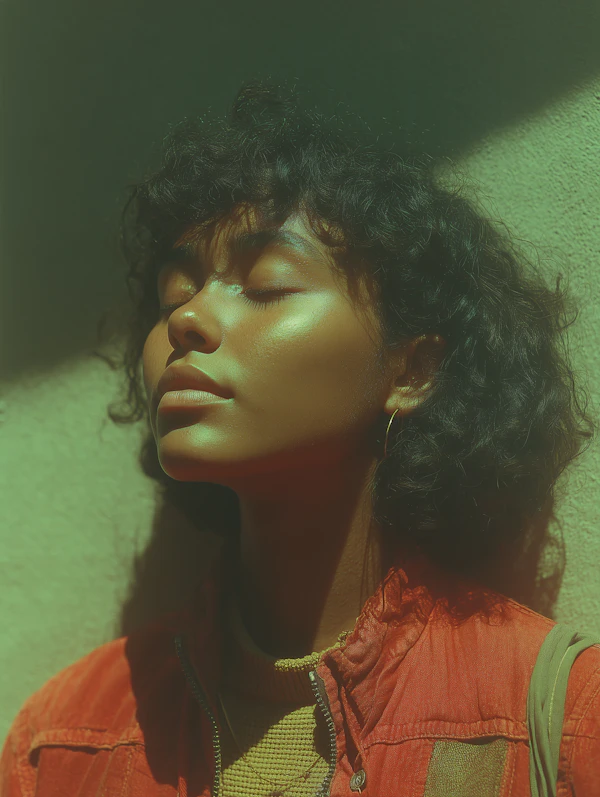Serene Portrait of Woman