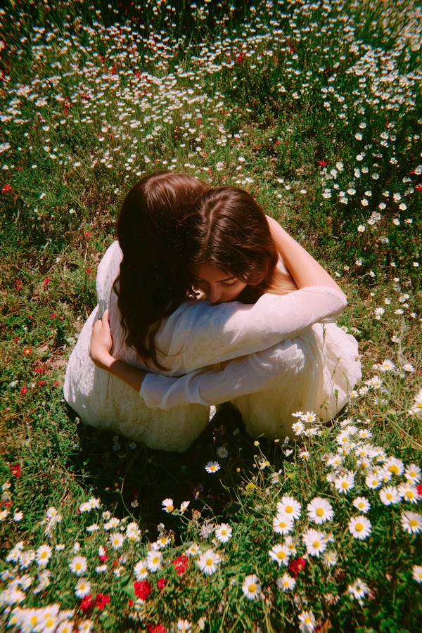 Serene Meadow Embrace